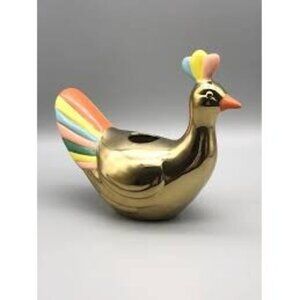 Target Oh Joy! bird vase gold small rainbow